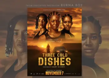 3 Cold Dishes’ Marks Strong Debut for Burna Boy‑Produced Film with ₦24.6 M Weekend