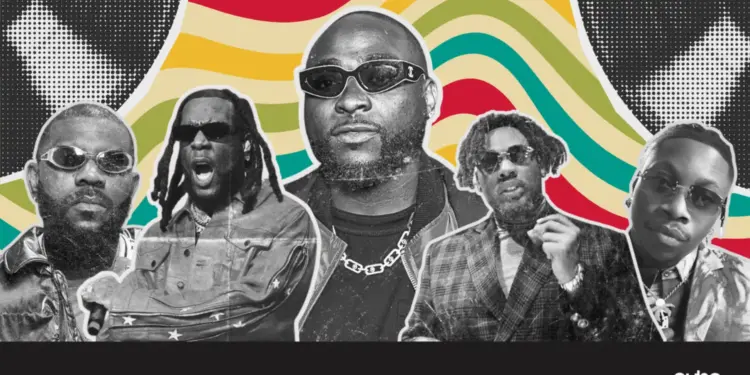 Davido, Burna Boy and BNXN Dominate Nigeria’s 2025 Streaming Charts
