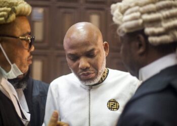 Drama in Court: Nnamdi Kanu Confronts Judge, Stops His Own Trial [VIDEO]