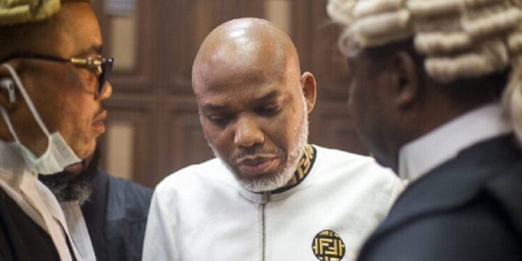 Drama in Court: Nnamdi Kanu Confronts Judge, Stops His Own Trial [VIDEO]