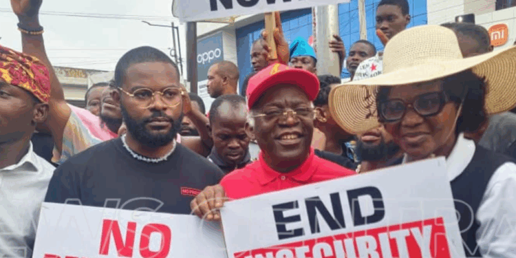 “They Don’t Care About Us”: Falz Marches On Democracy Day As Nigerians Demand An End To Insecurity And Hardship