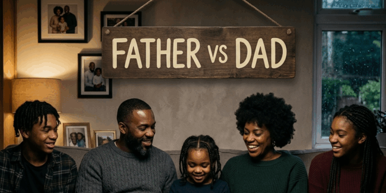 Father vs Dad: Why Being Present Matters More Than Just Having The Title